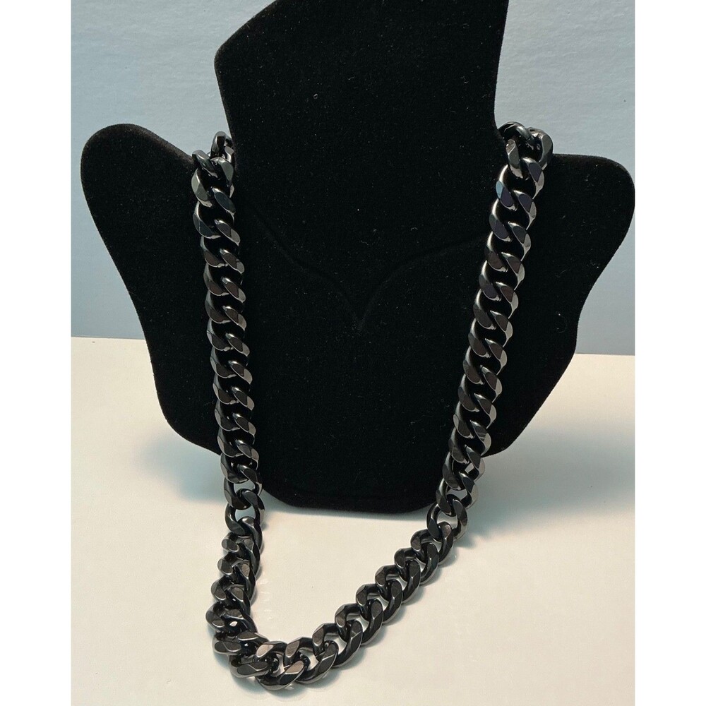 New Thick Stainless Steel Necklace Gift Men Women Teen 20” Large 15mm